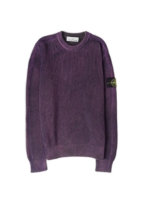Stone Island crew-neck sweater - Purple