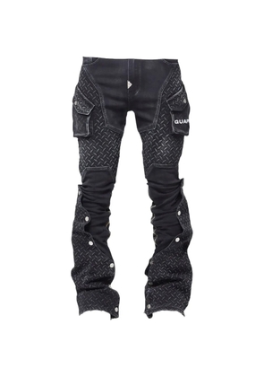 GUAPI panelled jeans - Black