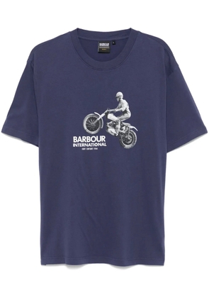 Barbour International Jump Archive T-shirt - Blue
