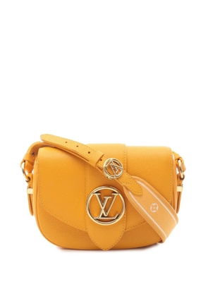 Louis Vuitton Pre-Owned 2010-2025 Grained Calfskin LV Pont 9 Soft PM crossbody bag - Yellow