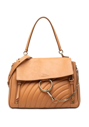 Chloé Pre-Owned 2010-2025 Medium Quilted Leather Faye Day satchel - Brown