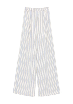 Forte Forte striped trousers - Neutrals