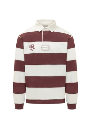 WOC Manchester striped polo shirt - Brown