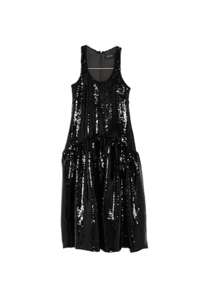 Simone Rocha sequin-embellishment midi dress - Black