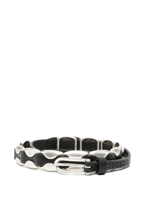 OUR LEGACY Billow leather belt - Black