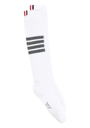 Thom Browne 4-Bar cotton socks - White