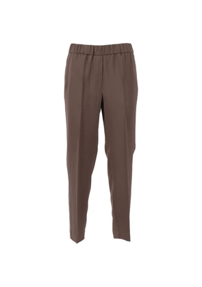 Peserico elasticated trousers - Brown