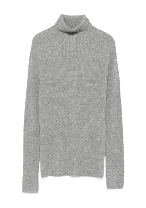 Fabiana Filippi ribbed turtleneck sweater - Grey