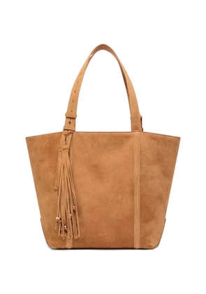 Golden Goose fringe suede tote bag - Neutrals