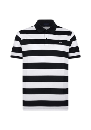 Paul & Shark striped polo shirt - Black