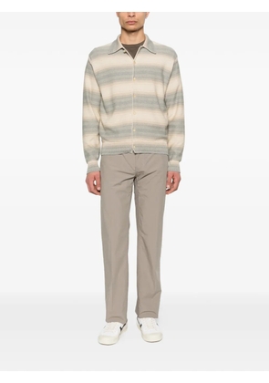 Emporio Armani button-fastening trousers - Neutrals