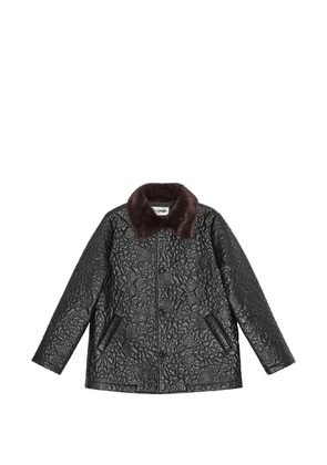 OpéraSPORT floral quilted jacket - Black