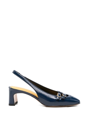 mara bini buckle cut-out pumps - Blue