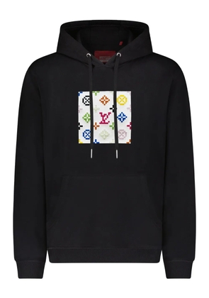Mostly Heard Rarely Seen 8-Bit 8-bit logo-motif hoodie - Black
