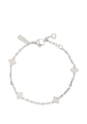 CERNUCCI clover-charm bracelet - Silver
