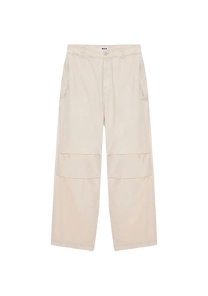 MSGM welt-pocket trousers - Neutrals