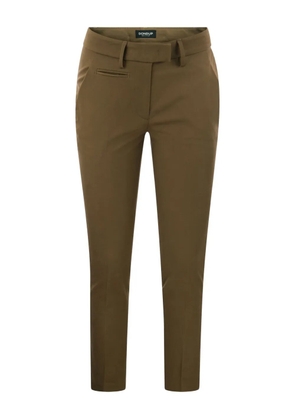 DONDUP belt-loop trousers - Green