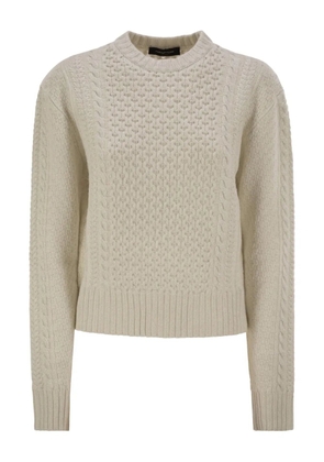 Fabiana Filippi crew-neck sweater - Neutrals