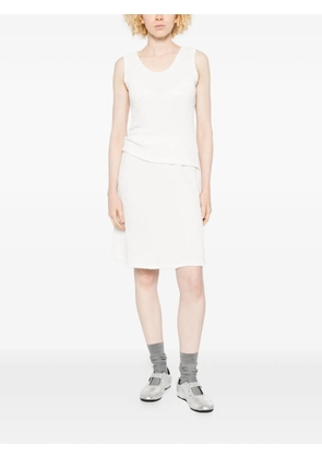 Gongdid Design textured sleeveless top - White