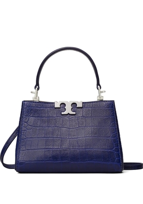Tory Burch Eleanor embossed soft mini satchel - Blue