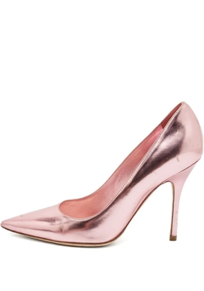 Christian Dior Pre-Owned cherie pointed-toe pumps - Pink