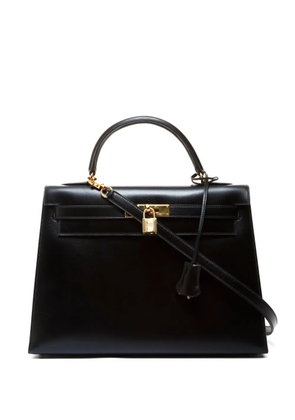 Hermès Pre-Owned 1994 32 Kelly leather tote bag - Black