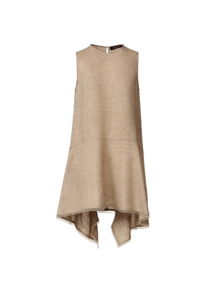 Fabiana Filippi asymmetric panel top - Neutrals