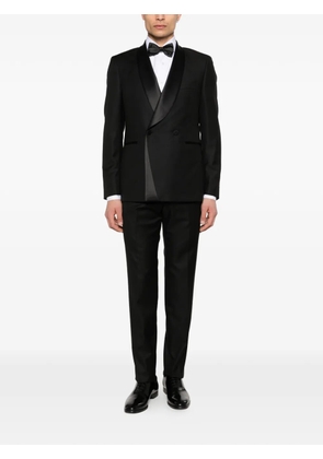 Tagliatore shawl-collar suit - Black