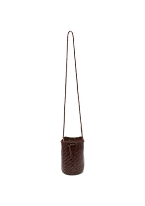 DRAGON DIFFUSION tassel-detail bucket bag - Brown
