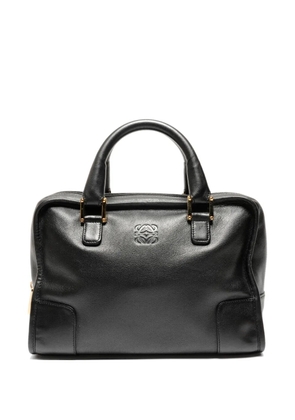 Loewe Pre-Owned 1990s amazona leather handbag - Black