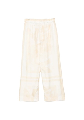 Carven patterned trousers - Neutrals