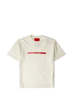 District Vision graphic print T-shirt - Neutrals