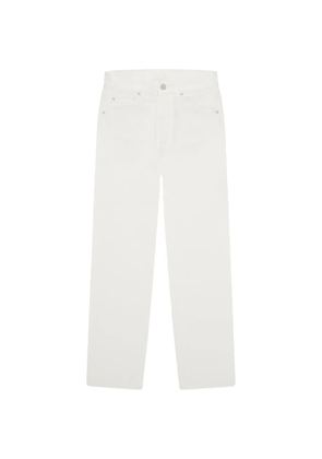 Fortela five-pockets cotton trousers - White