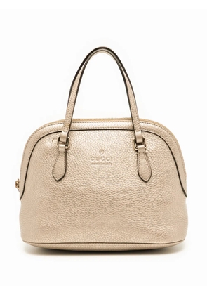 Gucci Pre-Owned 2016-2026 Mini Leather Dome satchel - Gold