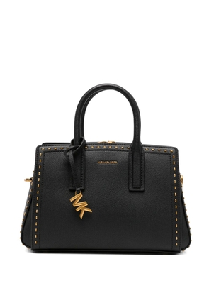 Michael Michael Kors Laila studded leather tote bag - Black