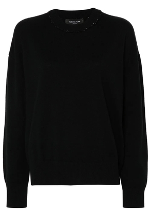 Fabiana Filippi sequin-embellished jumper - Black