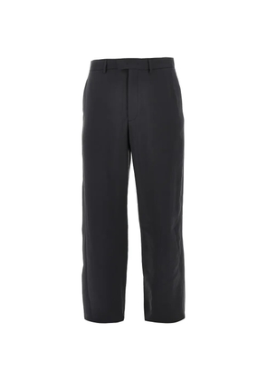 Emporio Armani belt-loop trousers - Grey