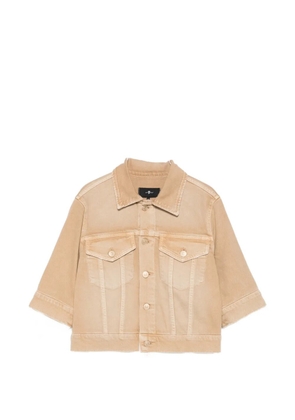 7 For All Mankind button-fastening jacket - Neutrals