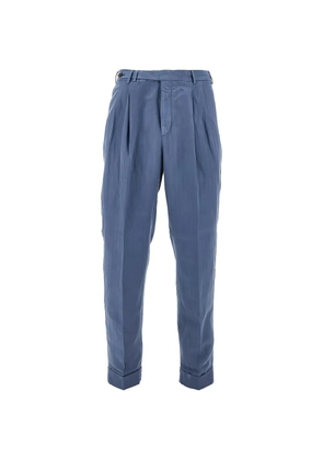 PT Torino pleated trousers - Blue