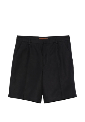 Zegna pleated shorts - Blue