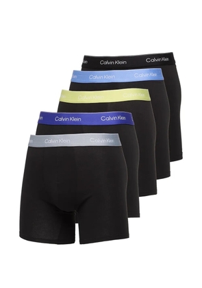 Calvin Klein elasticated-waistband boxers (set of five) - Black