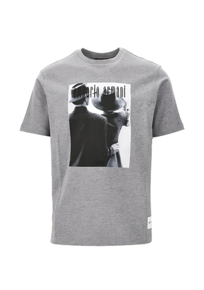 Emporio Armani graphic T-shirt - Grey