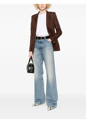 Tagliatore patch-pocket blazer - Brown