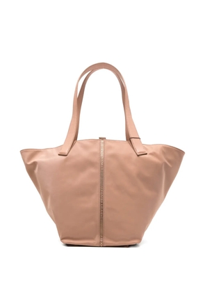 Alexander Smith large Lauren logo tote bag - Neutrals
