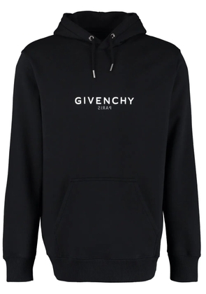 Givenchy logo-print hoodie - Black