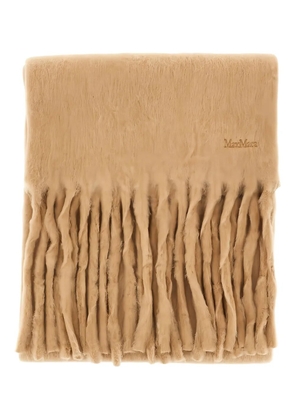 Max Mara fringed scarf - Neutrals
