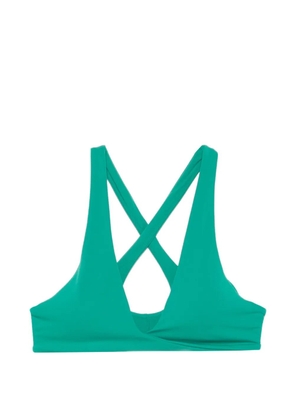 P.E Nation Swift crossover sports bra - Green