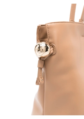 LIU JO logo-detail tote bag - Neutrals