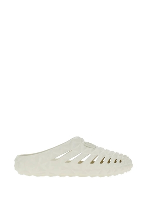 Ea7 Emporio Armani studded sliders pri - Neutrals