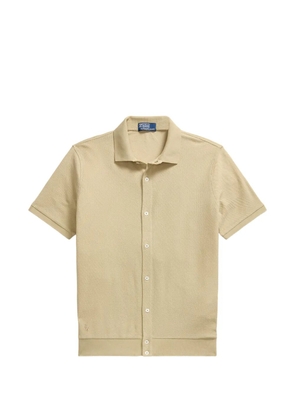 Polo Ralph Lauren honeycomb-textured shirt - Neutrals